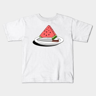 Watermelon is Vegan Kids T-Shirt